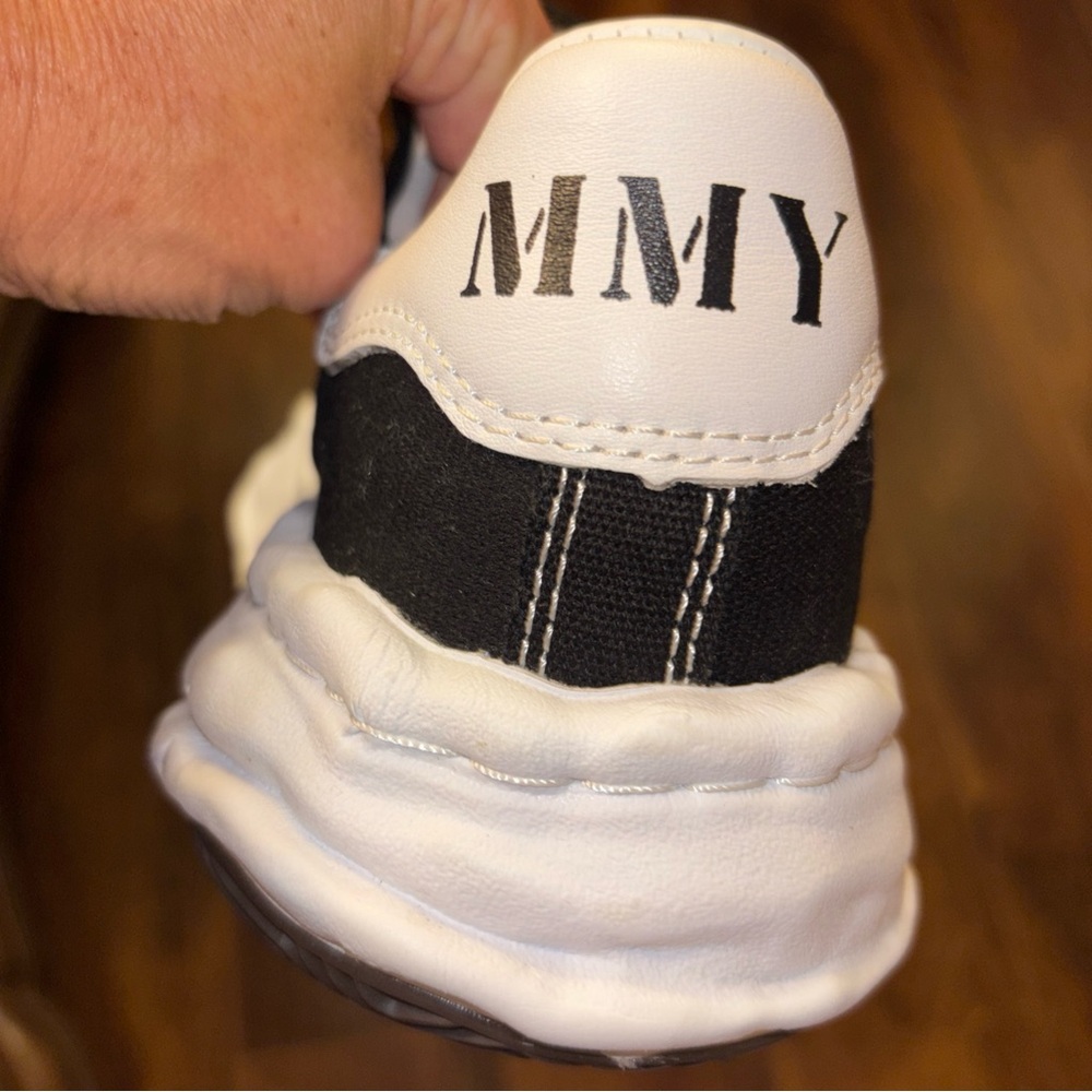 Rare Maison Mihara Yasuhiro MMY Blakey Shell Toe Sneakers Size 42 - High Top - Picture 5 of 12